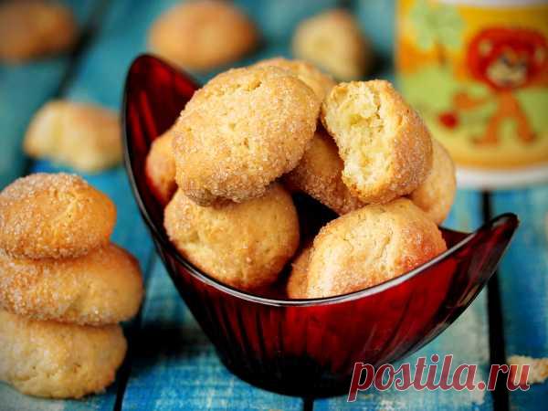 Печенье на скорую руку — рецепт с фото пошагово + отзывы. Как испечь быстрое песочное печенье на сметане и сливочном масле?