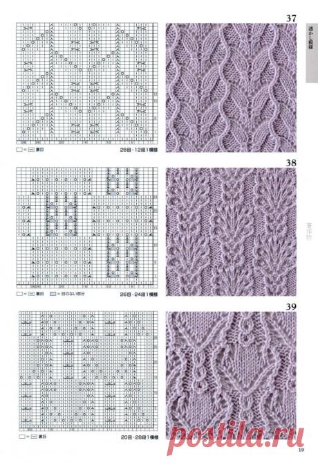 Коллекция №2 - ажурные узоры спицами - Modnoe Vyazanie ru.com