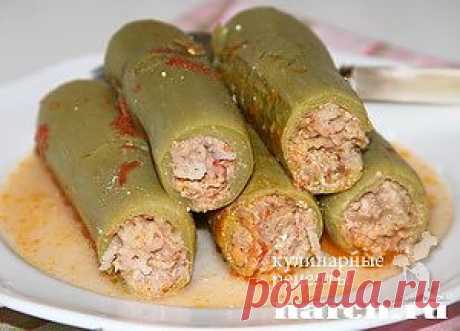 Молодые кабачки, фаршированные мясом и рисом | Харч.ру - рецепты для любителей вкусно поесть