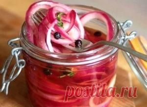 Маринованный лук - кулинарные рецепты на ZonaKulinara.ru