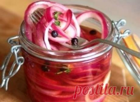 Маринованный лук - кулинарные рецепты на ZonaKulinara.ru