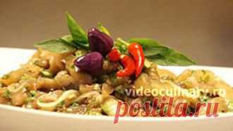 Баклажаны в пикантном соусе – рецепт Бабушки Эммы