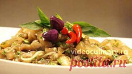 Баклажаны в пикантном соусе – рецепт Бабушки Эммы