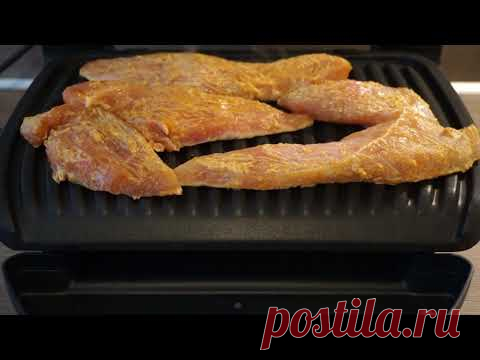 Как готовить на гриле Tefal OptiGrill+ | Рецепты на гриле Тефаль Оптигриль Плюс