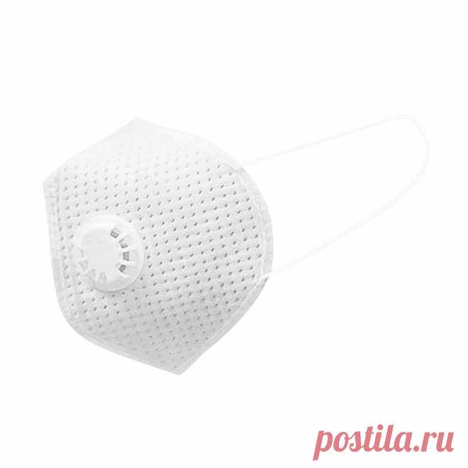 [14% OFF] 2020 5PCS KN95 Masks With Breathing Valve Elastic Earloop 4-layer Protection For Dust Spit Splash PM2.5 In WHITE | DressLily