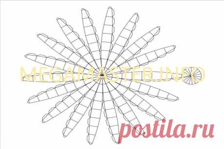 Схема шара из бумаги Рукоделие для дома своими руками. Мастер-классы, уроки и креативные идеи.