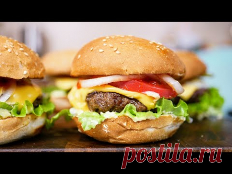 Как приготовить БОЖЕСТВЕННО вкусный НОВОГОДНИЙ БУРГЕР, цыганка готовит.
