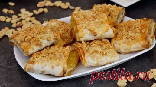Показываю как за считанные минуты готовлю к чаю вкуснятину из лаваша | Готовим с Калниной Натальей | Дзен