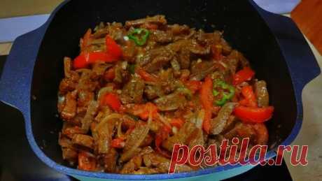 Готовим вкусно с NataLi | ПЕЧЕНЬ по-восточному рецепту, это очень вкусно для всей семьи, готовится очень просто и быстро.
