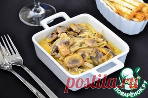 Буюрди с грибами - кулинарный рецепт