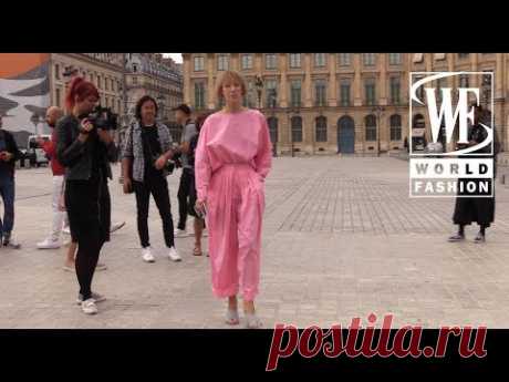 Street Style Неделя Моды Haute Couture в Париже Часть 1