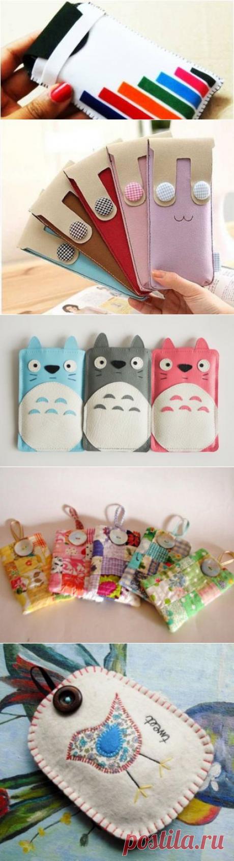 Чехол для телефона и ноутбука своими руками