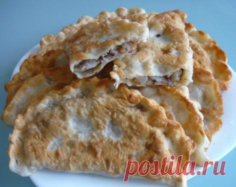 Чебуреки с рыбной начинкой