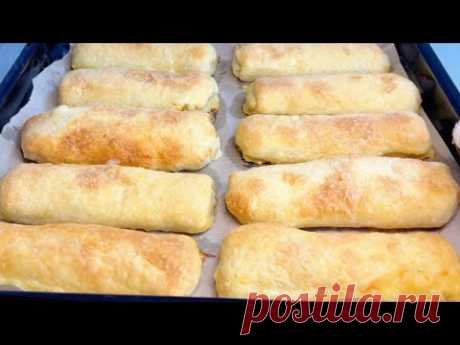 Это так Вкусно,что можно готовить Каждый день! Проще Простого!Слоеные трубочки с Заварным кремом!