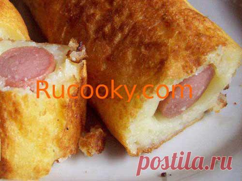 Сосиски в картошке пошаговый рецепт с фото и описанием - rucooky.com