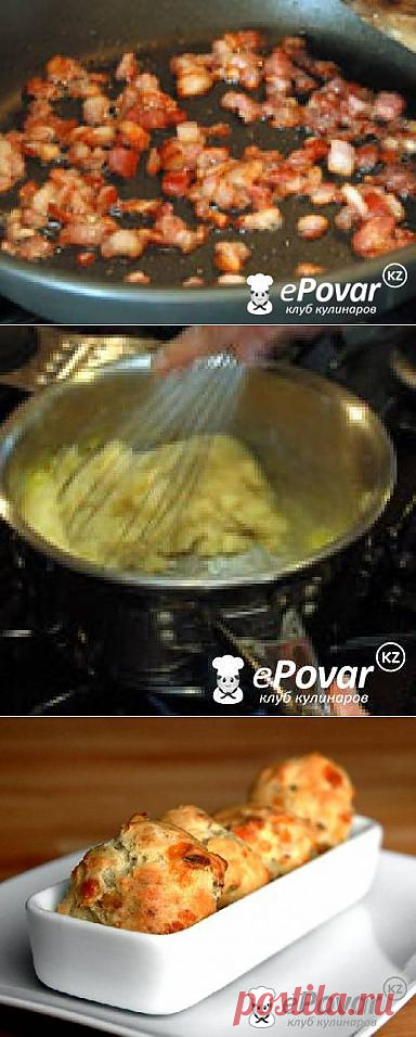 Гужеры с сыром и беконом — Рецепт приготовления с фото — Рецепты выпечки, Рогалики и круассаны