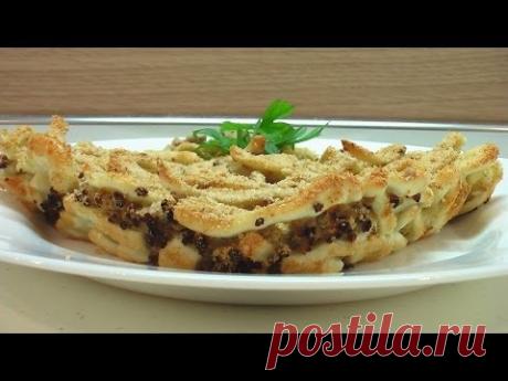 Лапшевник с мясом