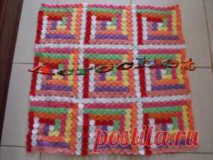 Связать крючком красивое покрывало. Мастер и класс и видео