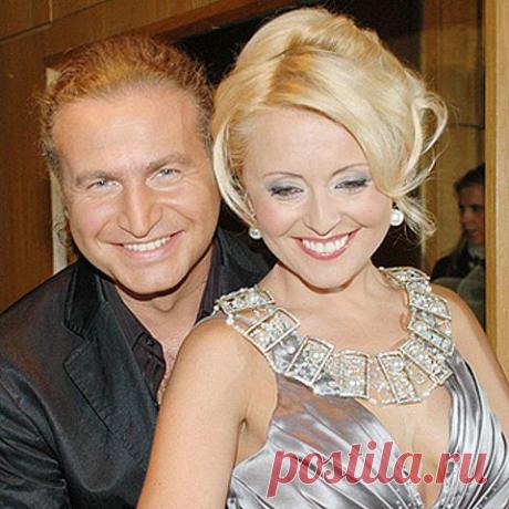 Певец и композитор  Леонид Агутин с супругой певицей Анжеликой  Варум