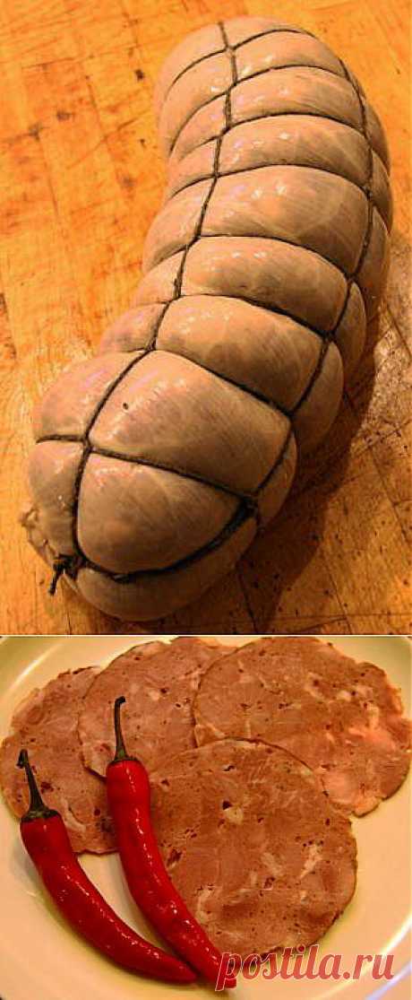 Помарки на полях... - Ветчинно-рубленая...