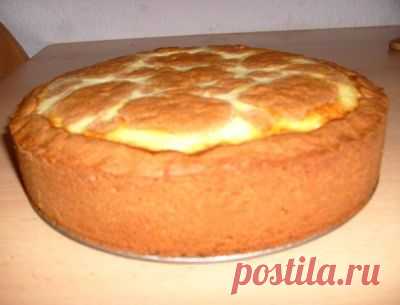 Russische Zupfkuchen (пирог с творожной начинкой)