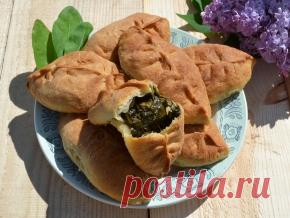 Пирожки с щавелем в духовке