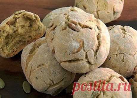 Булочки с тыквенными семечками &amp;raquo; Вкусные рецепты с фото