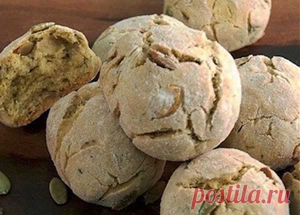 Булочки с тыквенными семечками &raquo; Вкусные рецепты с фото