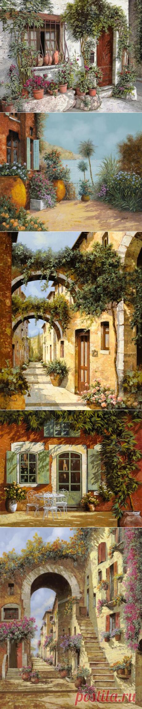 ♥ღ♥Итальянские пейзажи. Художник Guido Borelli♥ღ♥