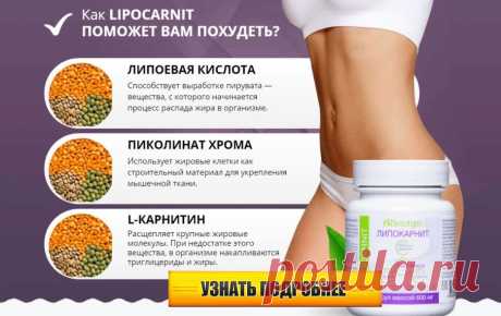 Lipocarnit

Cредство для регуляции веса