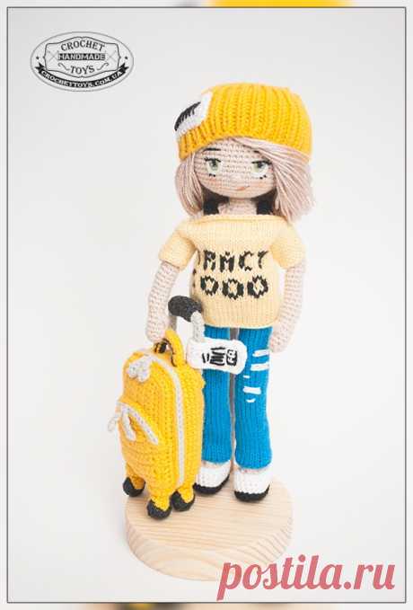 Вязаная кукла - CrochetToys. Игрушки ручной работы