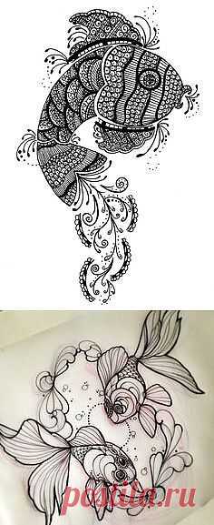 Zentangle Fish
