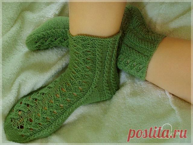 Носочки... Лесная сказка...: ru_knitting