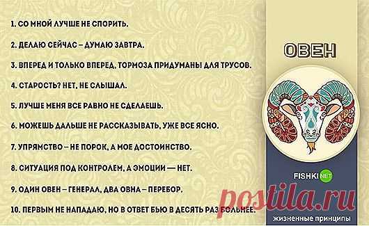Жизненные принципы знаков Зодиака