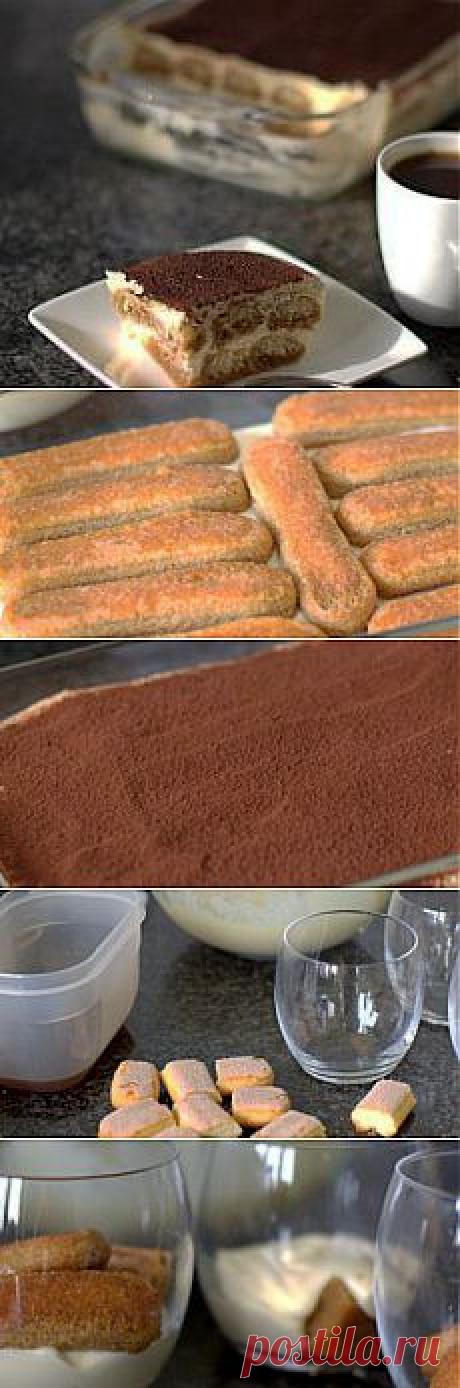 Тирамису - домашний рецепт от Простоквашино