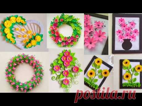 6 best wall hanging craft ideas | beautiful wallmate with paper