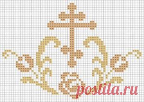 Крестины: вышиваем рубашку для крестника (схемы)