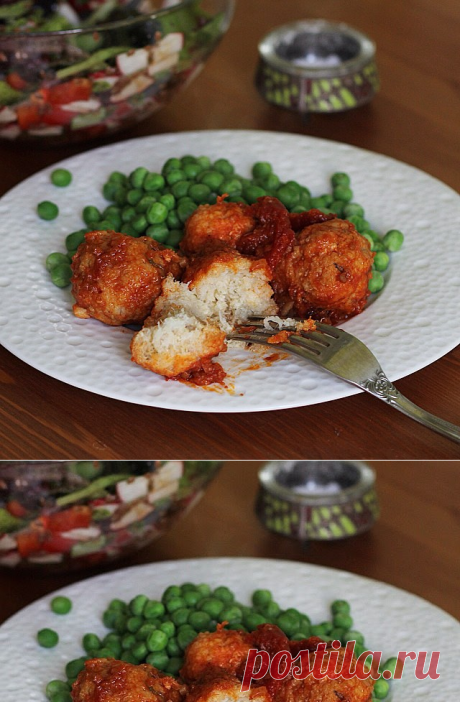 Застолье: Фишболы в томатном соусе