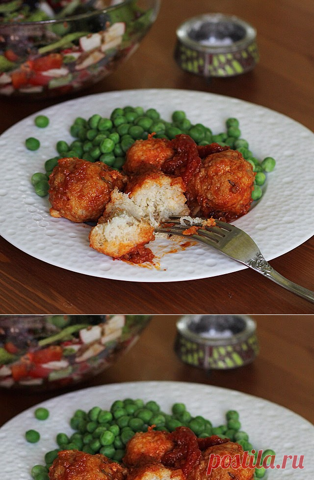 Застолье: Фишболы в томатном соусе