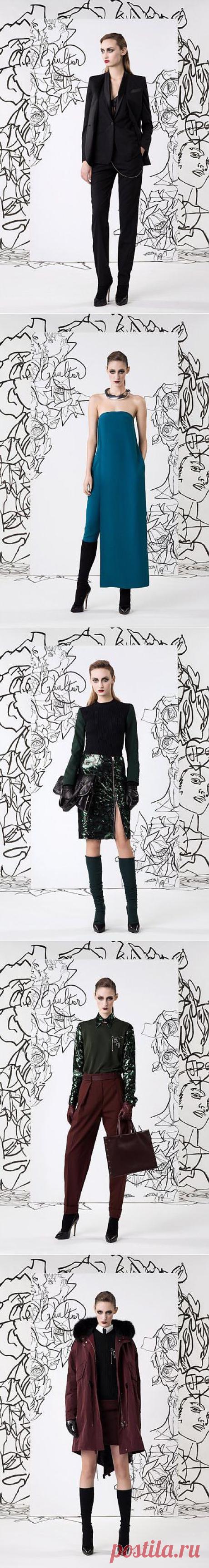 Пред-осенняя коллекция Jean Paul Gaultier 2014.