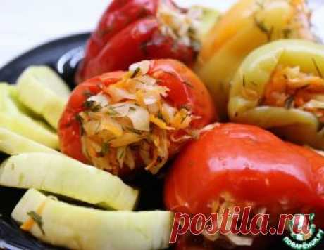 Квашеные фаршированные перцы по-великолукски – кулинарный рецепт
