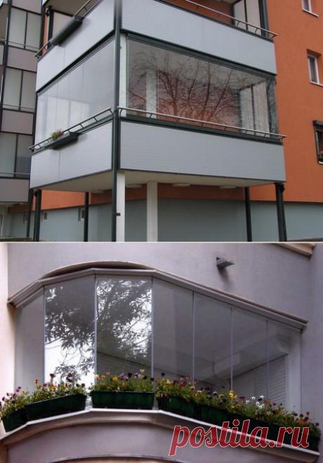 Особенности безрамного остекления - Наши дома