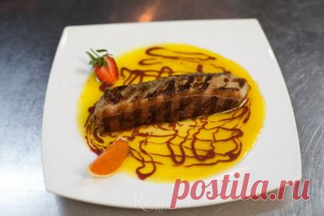 Утиное филе с апельсиновым соусом от ресторана VinoGrad. Рецепты от шефа