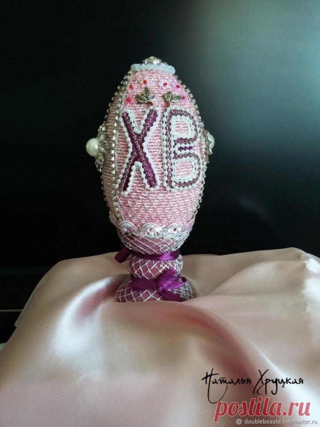 Интерьерное пасхальное яйцо: СВЯТОЙ ЛИК – купить на Ярмарке Мастеров – O9CGARU | Яйца, Петушки