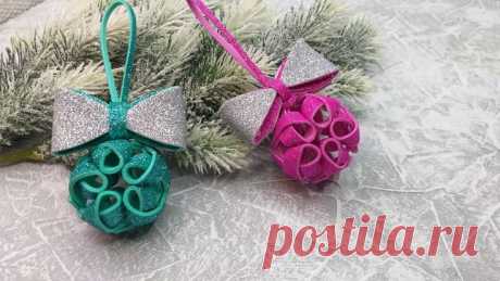 christmas tree toys, fomiran ornaments, new year decoration,