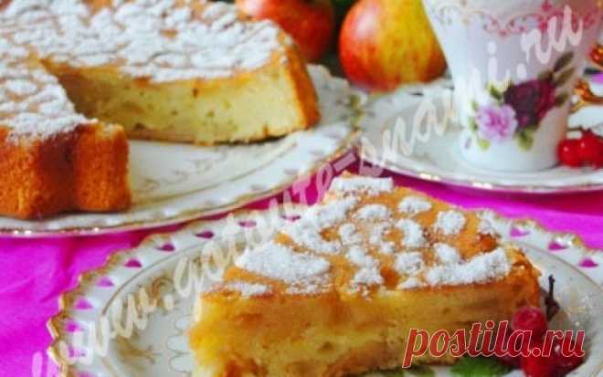 Пирог яблочный | Готовьте с нами