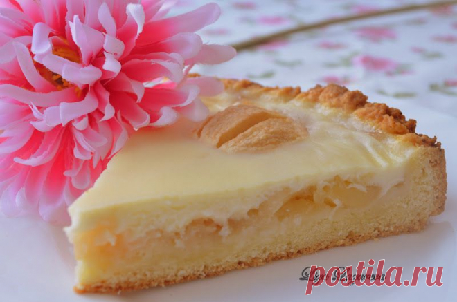 MY FOOD или проверено Лизой: Заливной яблочный пирог "Яблонька"