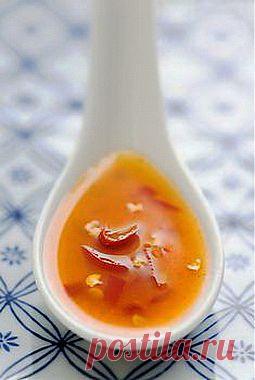 Рецепты кислого-сладкого соуса  с фото -