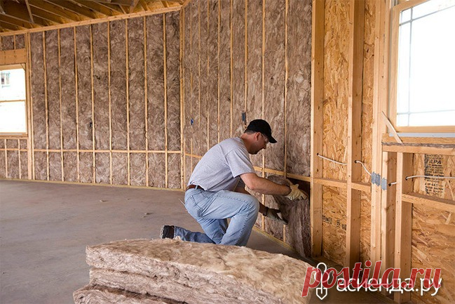 Минеральная вата в качестве утеплителя дачного домика / Асиенда.ру