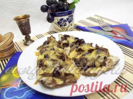 Отбивная скумбрия по-французски, рецепт
